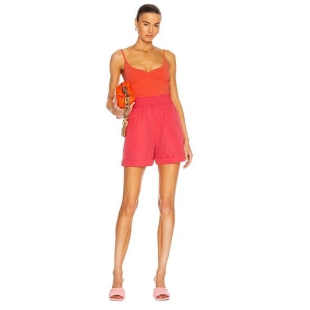 A.L.C Kaleb Pull On High Rise Fixed Cuff Shorts Pink Women's‎ Size Small NWT